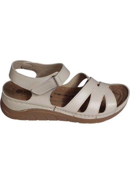 Yazkış Kadın Siyah Vizon Önü Çift Çapraz Bantlı Bilği Çrtlı Rahat Comfort Taban Esnek Sandalet fiyatları