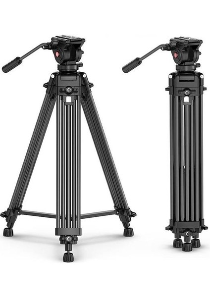 Mt-81 Alüminyum 360° Ball Head Kafa Video Tripod fiyatları