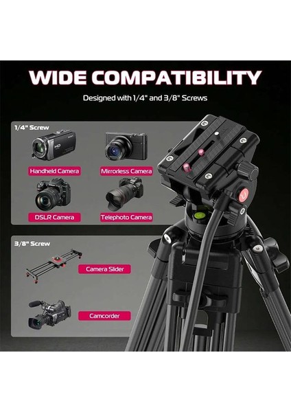 Mt-81 Alüminyum 360° Ball Head Kafa Video Tripod fırsatları