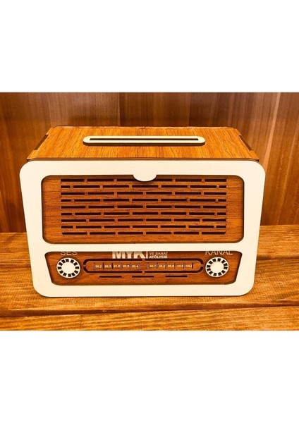 Nostalji Radyo Kumbara Büyük Boy Xxl