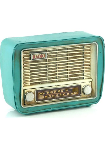 Retro tarzda şık radyo kumbara, dekoratif ve fonksiyonel tasarım ile evinizde.