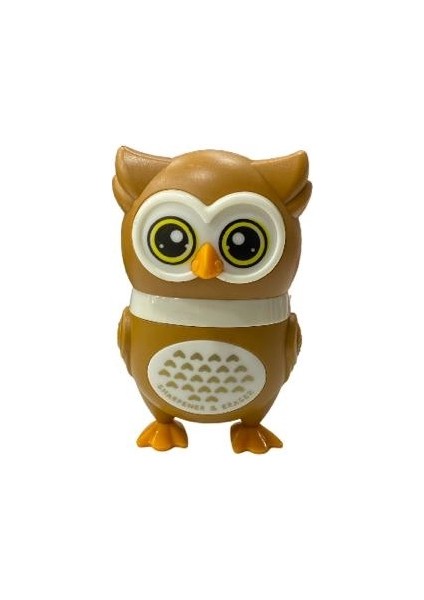 BUBU Silgili Kalemtıraş Baykuş Desenli 851596111