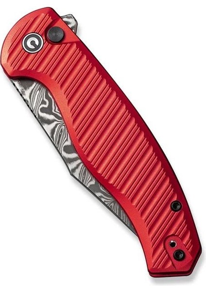 Stormhowl Aluminum Milled Red Damascus Çakı indirimleri