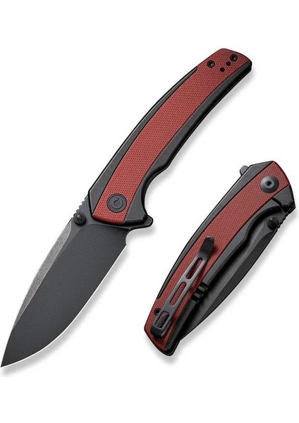 Teraxe G10 Red Black Çakı