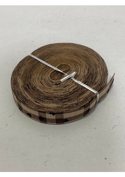 Ekose Desenli Kurdele 24mm X 10 Metre (Model 1) fırsatları