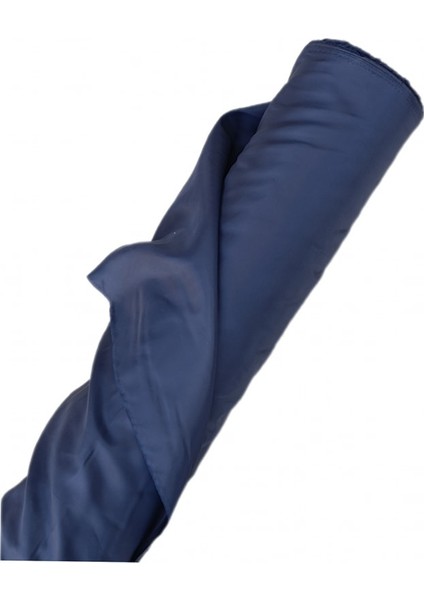 Saten Astarlık Kumaş Mavi 1,53X100METRE