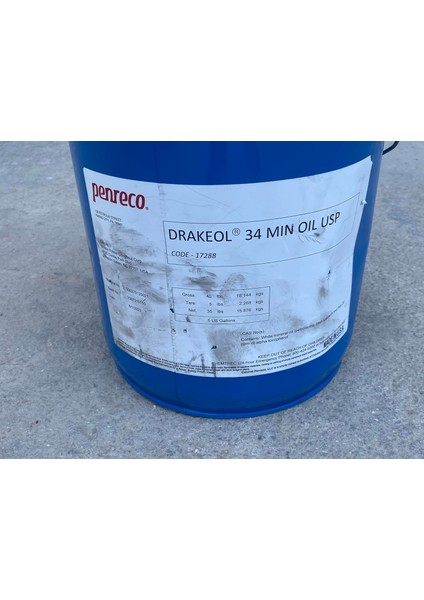 DRAKEOL34 Usp Beyaz Mineral Yağı 40LBS modelleri