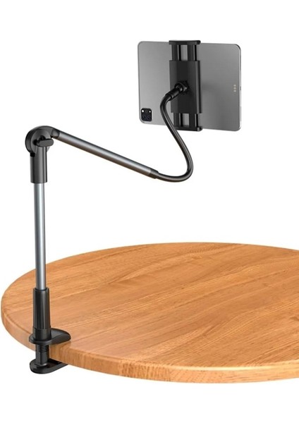 12.9" Esnek Uzun Kollu Ayarlanabilir Masaüstü Tablet ve Telefon Tutucu modelleri