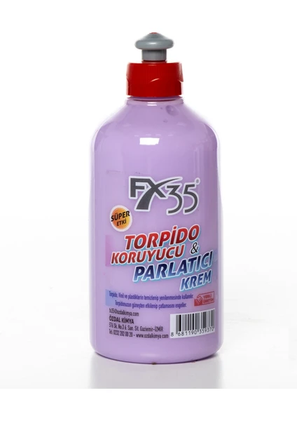 Fx 35 Prestij Torpido Parlatıcı Koruyucu Bakım Kremi 500 ml