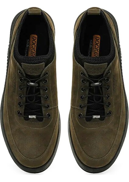 Dockers By Gerli 227225 4Pr Siyah Erkek Comfort Ayakkabı Haki
