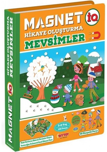 Yalçın Avm Eğitici Öğretici Magnetık Hıkaye Olusturma Mevsımler