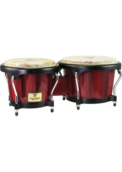 7''-8,5'' Artist Handpainted Red Bongo TB80BHPR