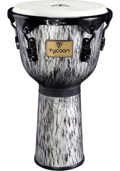 13'' Supremo Select Kinetic Steel Djembe TJSS72BSKS