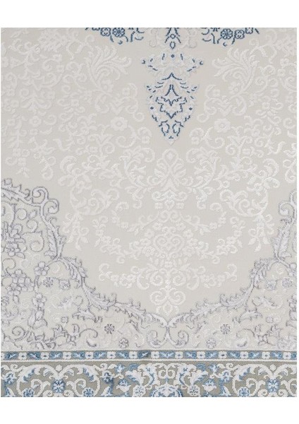 Dream 09705a Gri Mavi Klasik Bambu Halı indirimleri