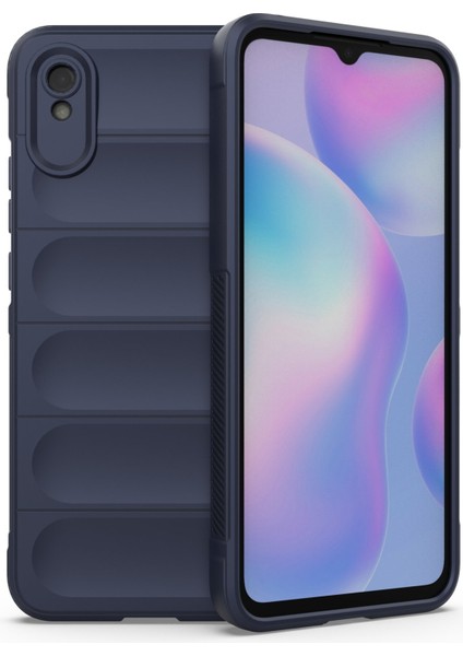 Xiaomi Redmi 9A Kılıf Optimum Silikon - Lacivert 13