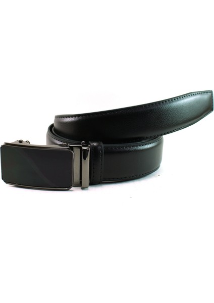 Erkek Kemer Siyah Otomatik Tokalı 29001