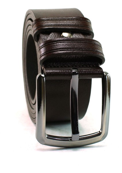 Büyük Beden Deri Kemer Kahve Spor Düz 83010 fırsatları