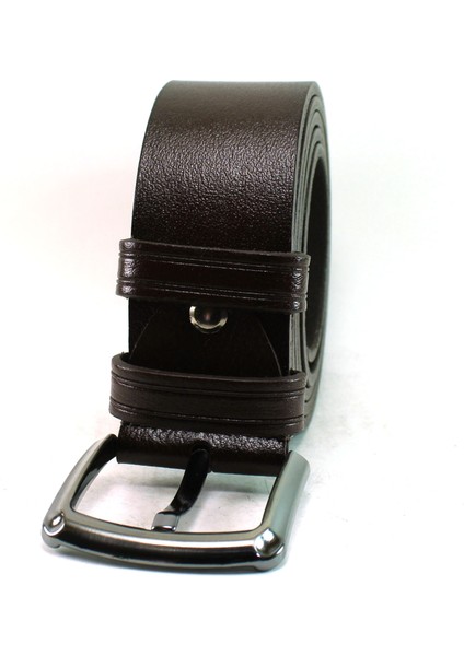 Büyük Beden Deri Kemer Kahve Spor Düz 83010 indirimleri