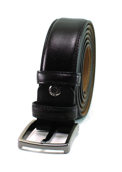 Büyük Beden Deri Kemer Siyah Klasik 83015 indirimleri