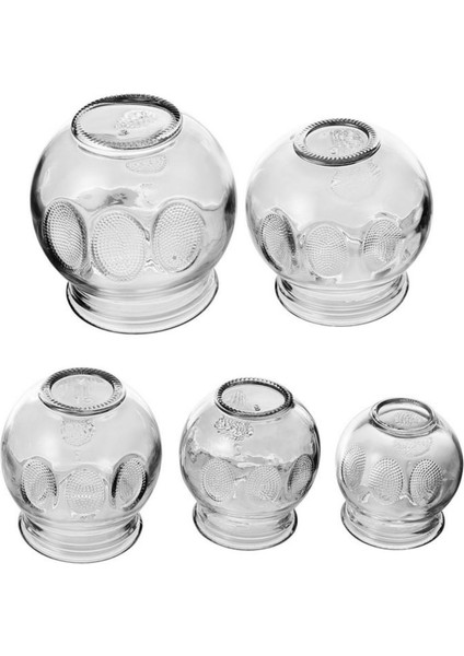 5 Adet Silikon Hacamat Kupası Masaj Aleti Vakumlu Facial Cupping fiyatları