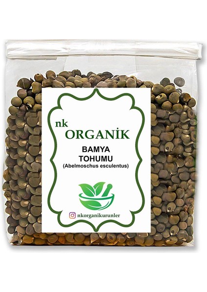 Bamya Tohumu Doğal 1000GR