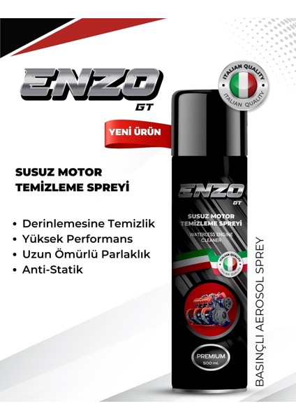 ENZO GT Susuz Motor Temizleme Spreyi