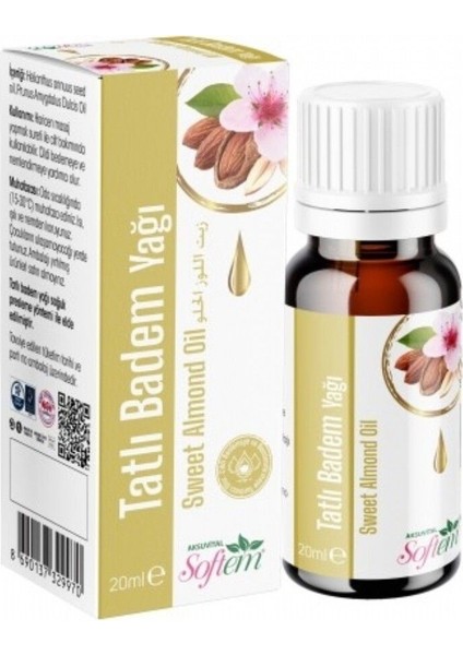 Tatlı Badem Yagı 20ML