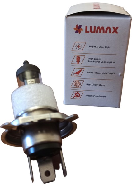 Amp1 Lumax Far Ampulü H4 12V 35/35W Spacy Dıo Actıva S MATİ125 Spontını Alpha