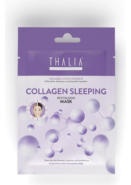 Dolgunlaştırıcı ve Sıkılaştırıcı Collagen Uyku Maskesi 15ML
