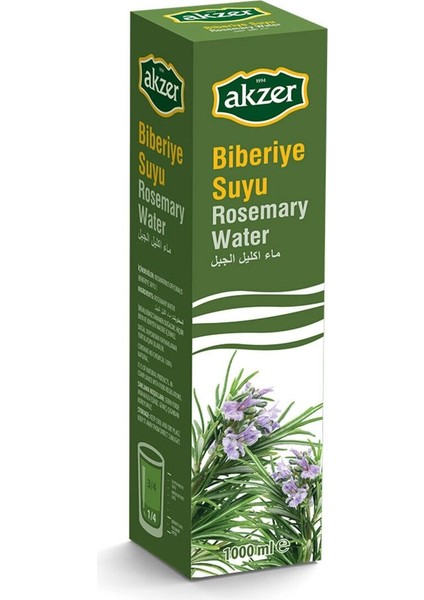 Biberiye Suyu Doğal 1lt