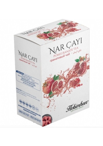 Nk Organik Nar Çayı Küp 170 gr