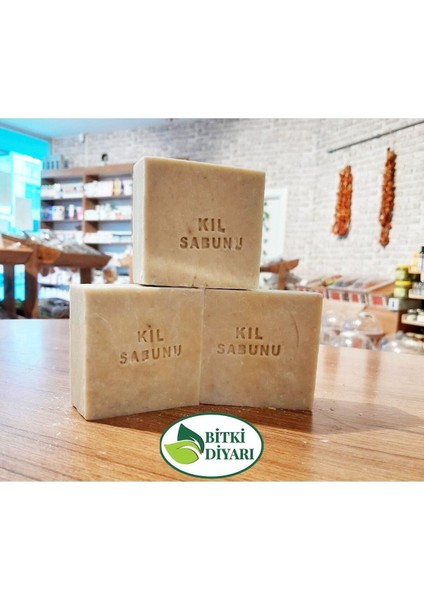 Doğal Killi Sabun 1 Ad