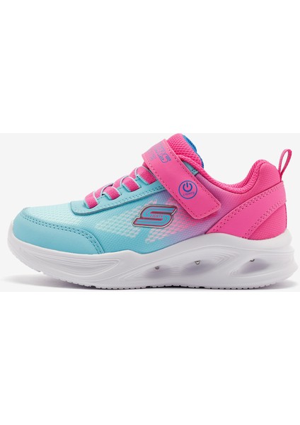 Skechers Sola Glow - Ombre Deluxe Büyük Kız Çocuk Pembe Işıklı Spor Ayakkabı 303714L Pktq