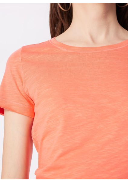 Bisiklet Yaka Mercan Kadın T-Shirt 3Tnhl103L fırsatları