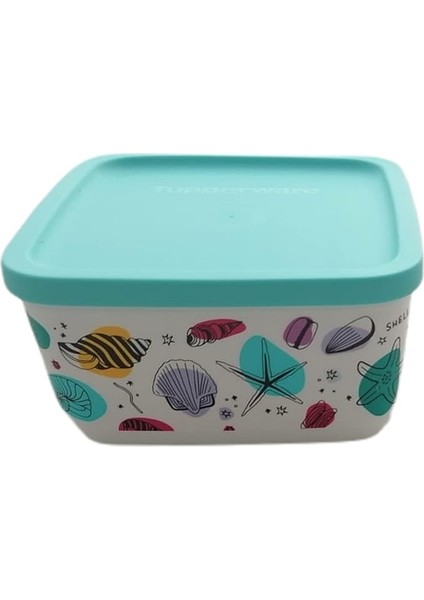 Cubix 650 ml Yazlık Midye Saklama Kabı Saklama Kabı Kahve Kutusu