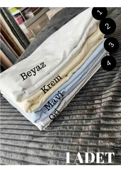 Tek Kişilik Yorgan Şiltesi Krem 1 Adet