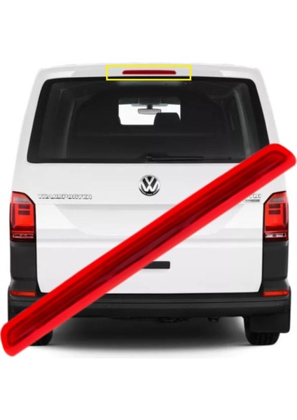 Transporter T6 2015-2019 Model Arası Uyumlu Arka 3.stop Lambası Fren Lambası