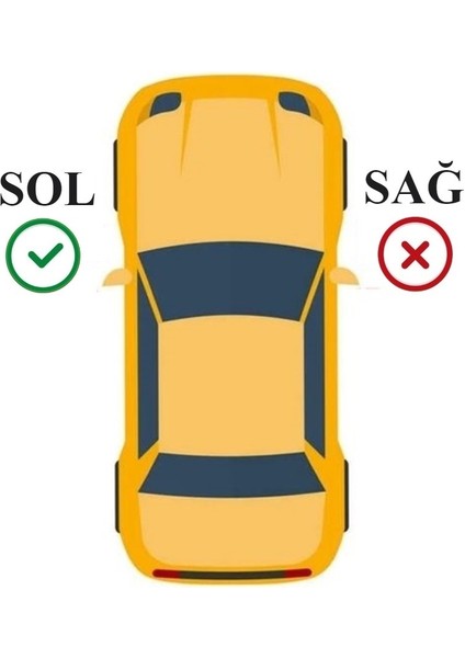 Transporter T6 2015-2019 Model Arası Uyumlu Ön Sol Dış Kapı Kolu Kapağı Bademi (Astarlı)