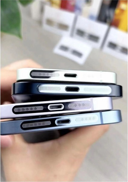 iPhone 12 - 15 Arası Tüm Modeller Ile Uyumlu Hoparlör Toz, Kir Kapama ve Koruma Metal Bant fiyatları