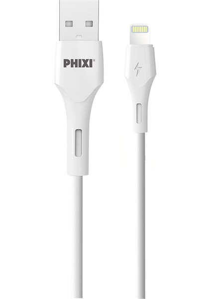 QCH243L Force Akım Korumalı 3.0A Lıghtnıng USB Kablolu Şarj Cihazı
