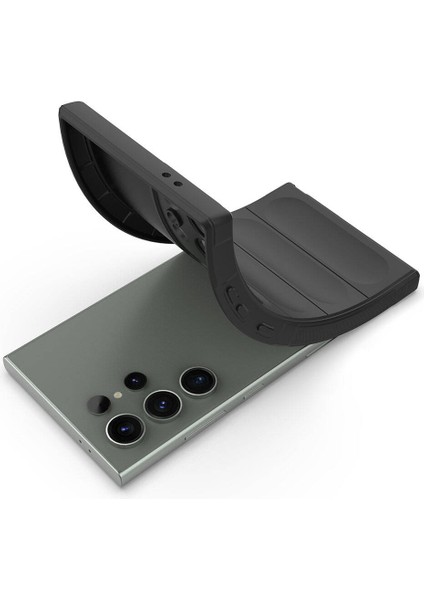 Galaxy S24 Ultra Kılıf Esnek Tpu Oyuklu Arka Yüzey Tasarımlı Zore Etnik Silikon Kapak fırsatları