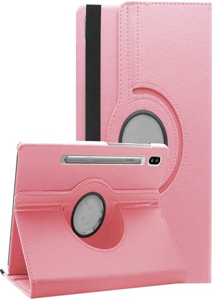 Galaxy Tab A9 Plus 11 Inç Uyumlu Fuchsia Dönebilen Standlı Kılıf