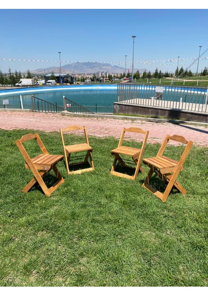 Ahşap Katlanır Bahçe Balkon Sandalyesi fırsatları