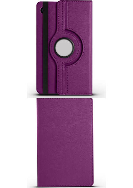 Galaxy Tab A9 Plus 11 Inç Uyumlu Fuchsia Dönebilen Standlı Kılıf