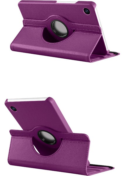 Galaxy Tab A9 Plus 11 Inç Uyumlu Fuchsia Dönebilen Standlı Kılıf