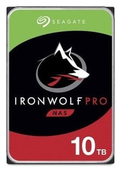 10 Tb Seagate 3.5 Ironwolf Pro Sata3 7200RPM 256MB ST10000NT001 (5 Yıl Resmı Dıst Garantılı)