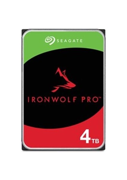4 Tb Seagate 3.5 Ironwolf Pro Sata3 7200RPM 256MB ST4000NT001 (5 Yıl Resmı Dıst Garantılı)