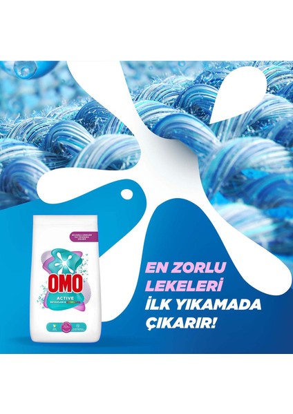 Toz Active Fresh Toz Çamaşır Deterjanı Renkliler Leke Çıkarıcı 9 kg X1 Hasır Sepet Hediye