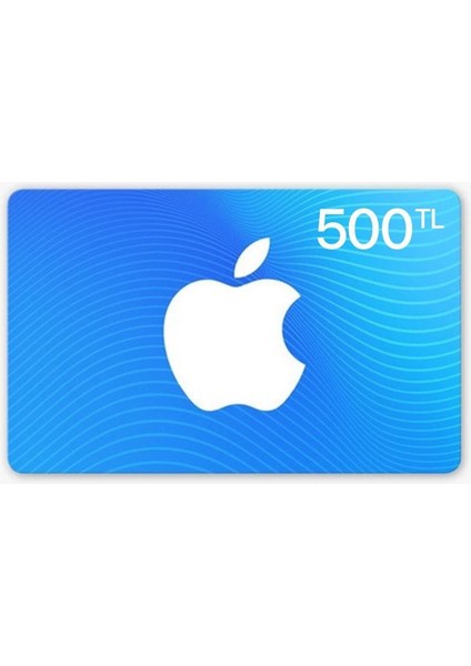 500 TL Tutarında App Store & Hediye Kartı