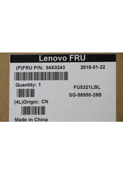 Lenovo Thinkpad X240 Orjinal Türkçe Klavye